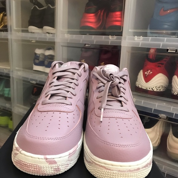 NIKE AIR FORCE 1 07 LV8 LEATHER ELEMENTAL ROSE - Picture 5 of 6